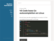 Tablet Screenshot of brahim.hamdouni.com